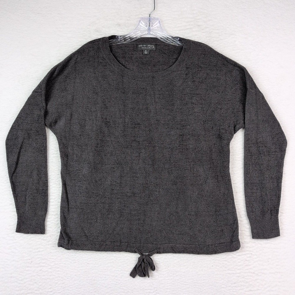Barefoot Dreams Cozychic Ultra Lite Knit Slouchy Pullover Sweater Women's Medium